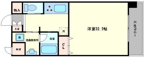スクウェアJの間取り