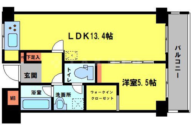 緑地JIROⅡの間取り