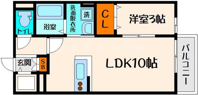 新森グリーンハイツの間取り