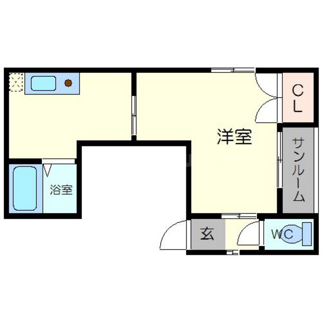 Mプラザ滝井駅前弐番館の間取り