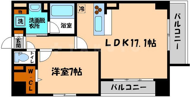 ラフィーネレジデンスの間取り