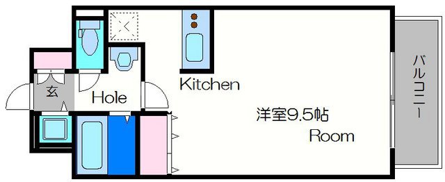 エスライズ桜ノ宮の間取り