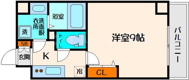 クレールソフィア都島の間取り
