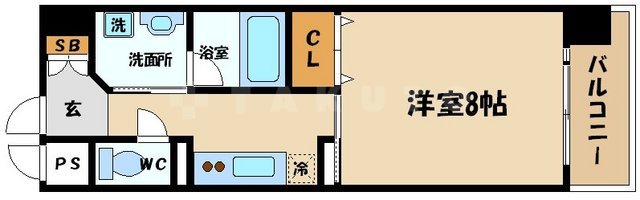プリムールの間取り