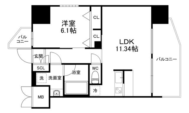 2/24 間取
