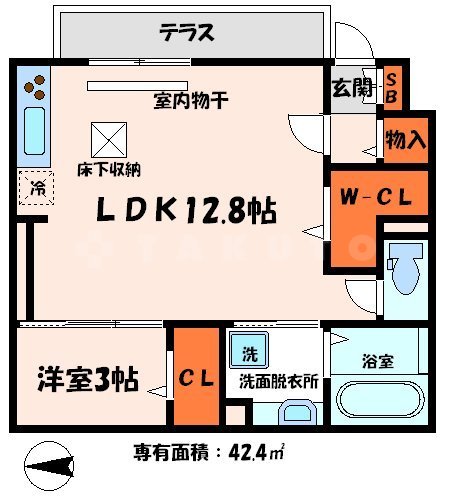 シャルマンドムスの間取り