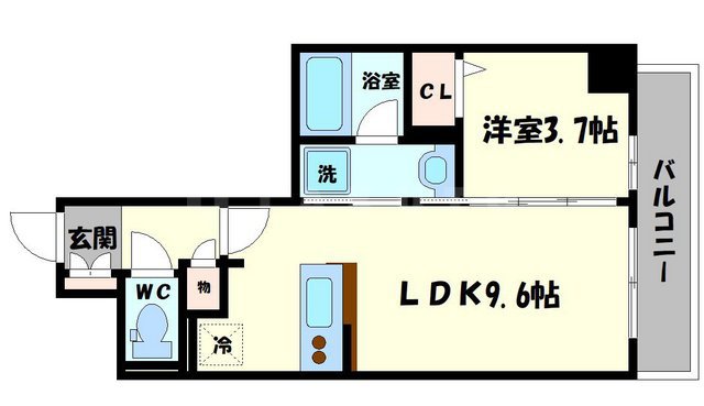 アーバネックス大阪城北の間取り