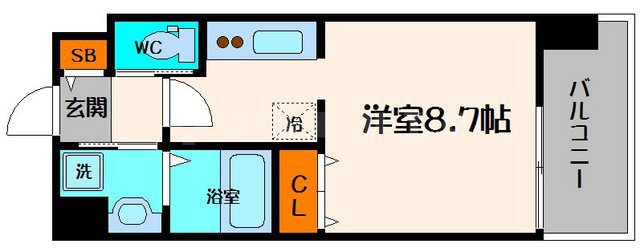 マンションはりげんの間取り