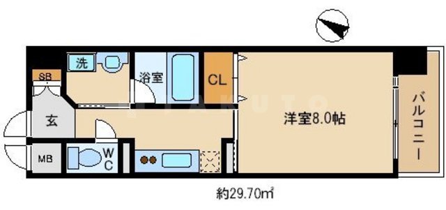 プリムールの間取り