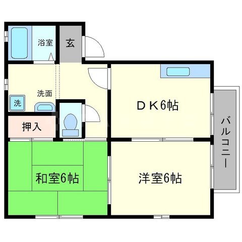 メゾン松ノ木の間取り