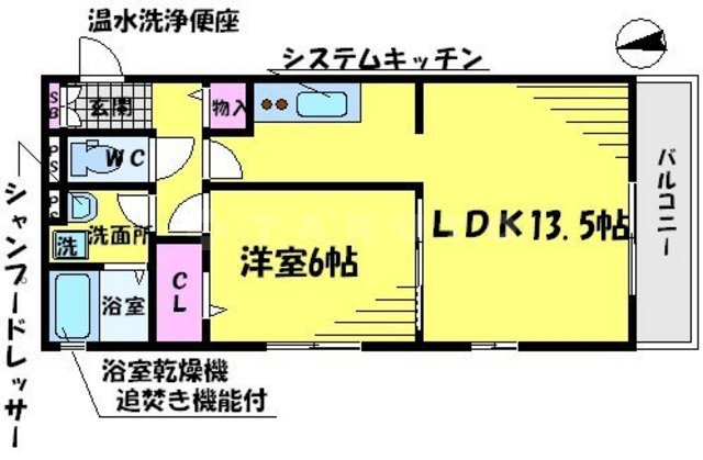 ロシュフォールMの間取り