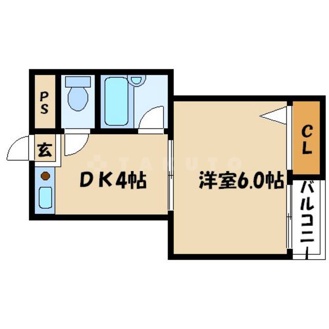 花パークエムの間取り