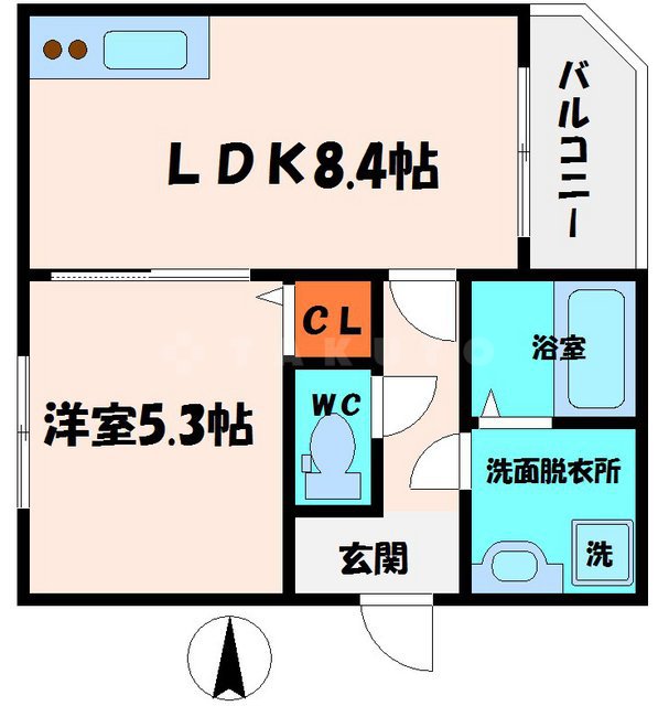 グランデ大宮通の間取り