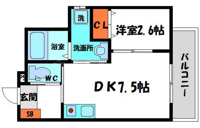 ルミナス滝井の間取り