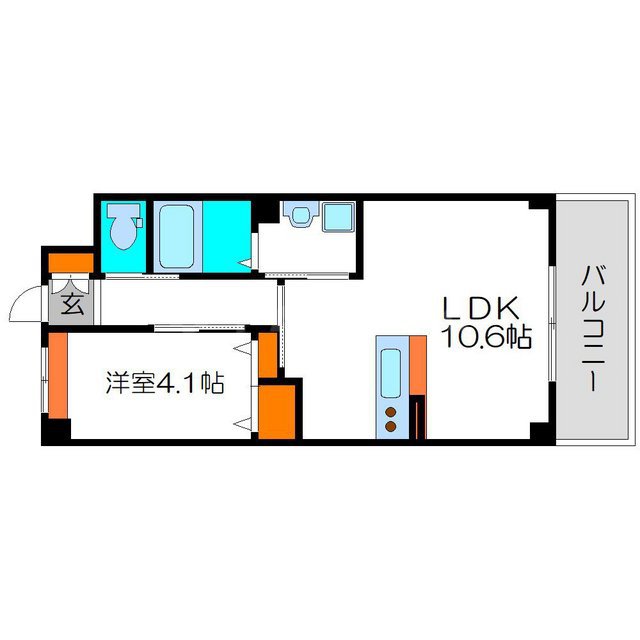 ビエンフェⅡの間取り
