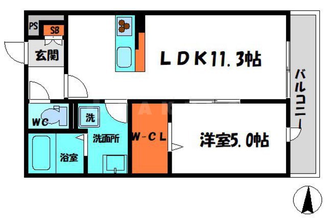 リブリ・ミストラルの間取り