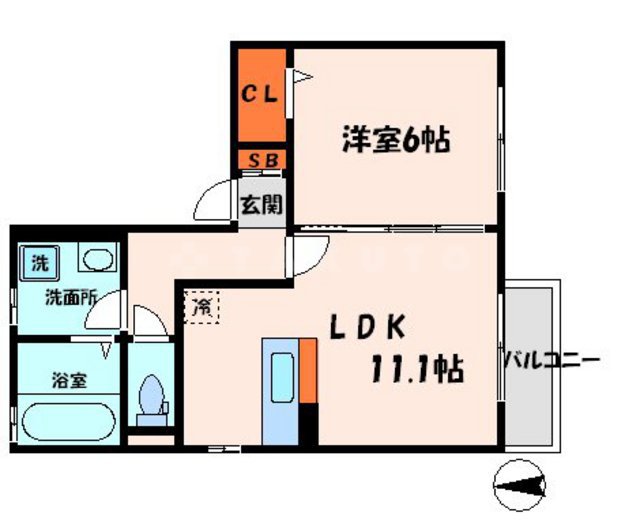 メゾン　ヒロの間取り