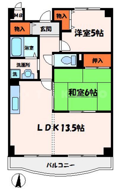 ドリーム菊水の間取り