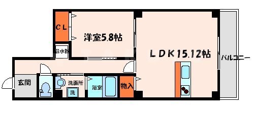 バッカスの間取り