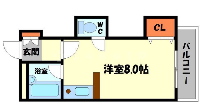 レナジア大和田の間取り