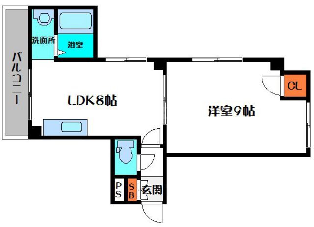 ラシーヌ守口の間取り