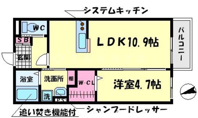 アザレアの間取り