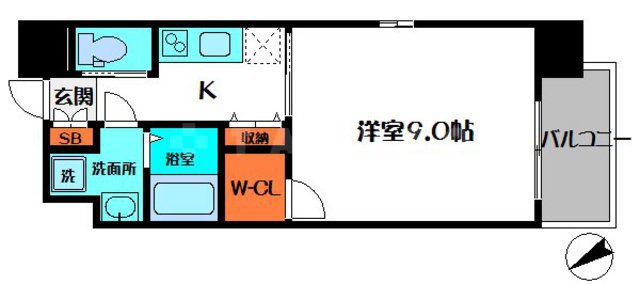 ForestGrace滝井駅前Ⅰの間取り