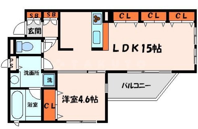 プリモルーチェの間取り