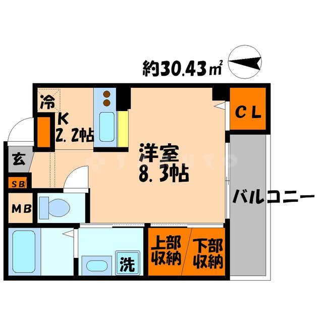 ミサワレジデンス門真の間取り