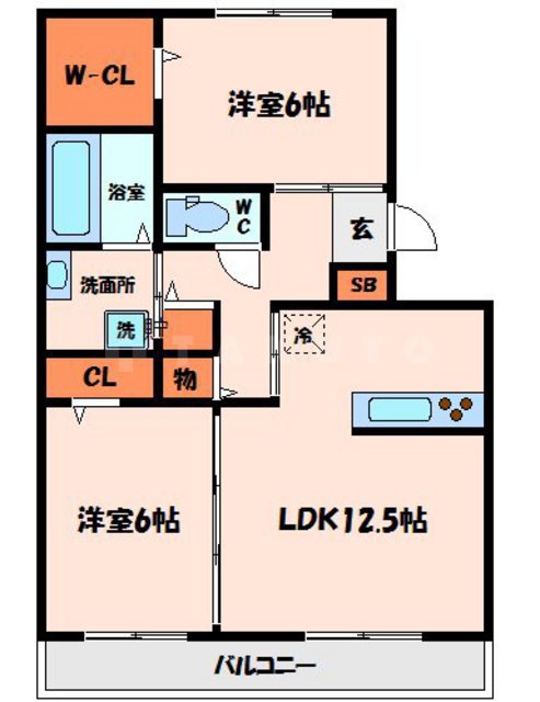ラファミーユの間取り