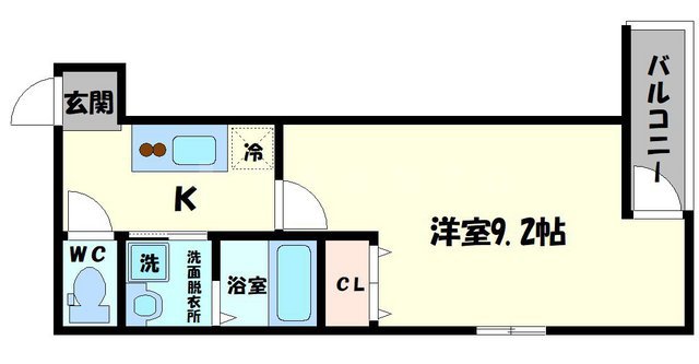 フジパレス萱島信和町Ⅲ番館の間取り