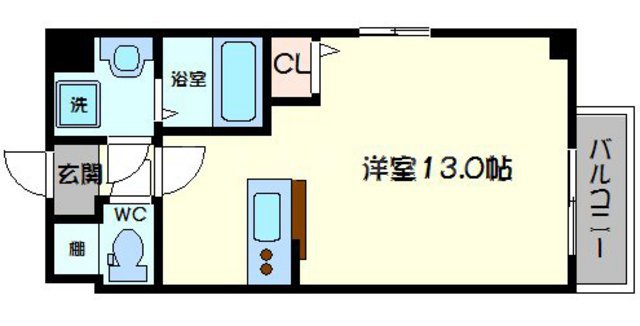 パーラム守口の間取り