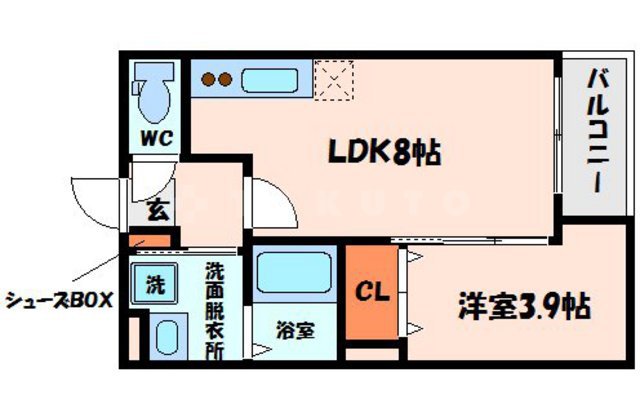 Elever 門真の間取り