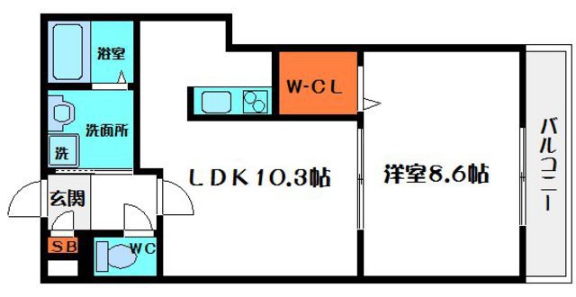 Sociable 新森の間取り