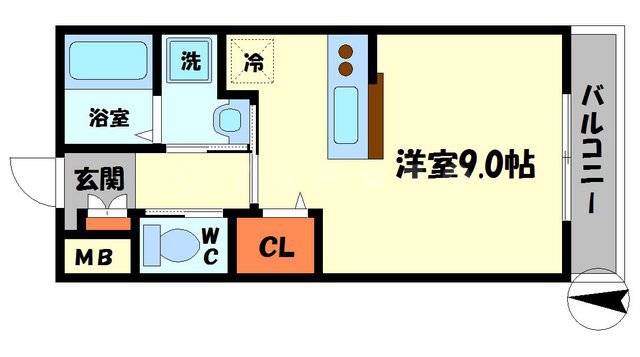 す清館の間取り