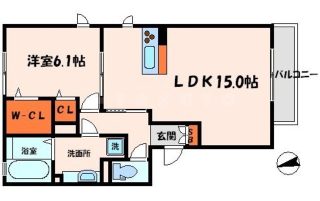 ビュー大久保の間取り