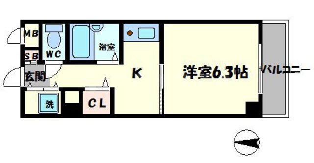 ヴァン・ベェールの間取り