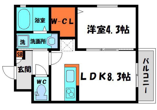 LUCITA大日の間取り