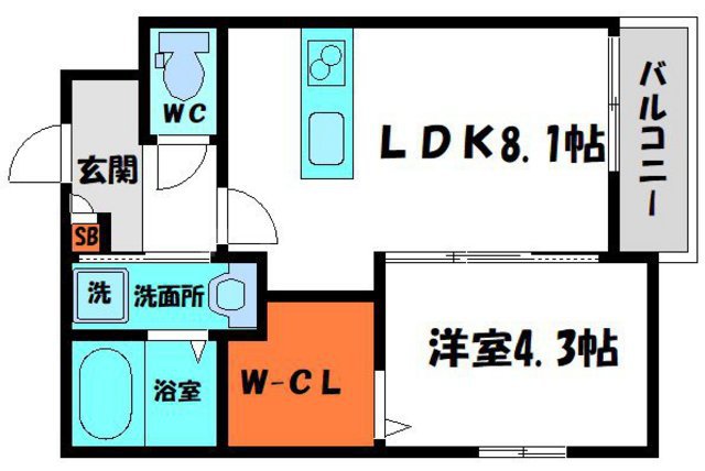 LUCITA大日の間取り
