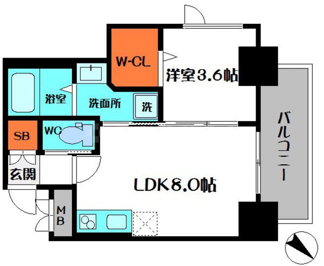 守口プライマリーワンの間取り