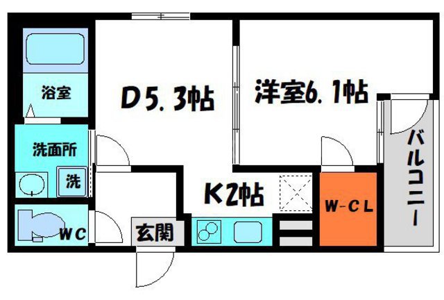 フジパレス守口日吉町の間取り