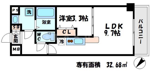 HCレジデンスの間取り