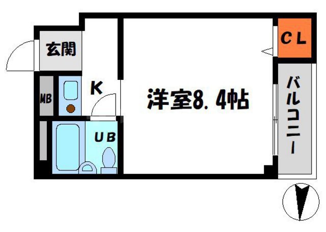 コスモハイツの間取り