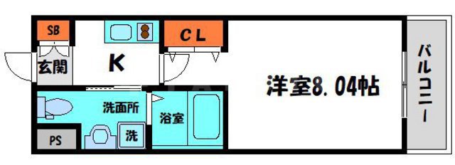 Live Casa千林大宮の間取り