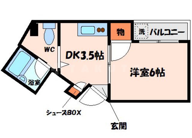モリビル寺内町の間取り
