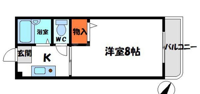 M'プラザ竜田通の間取り