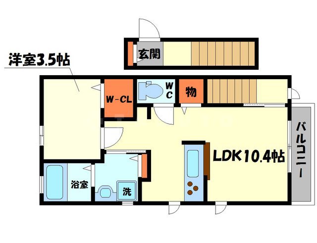 LacineCielの間取り
