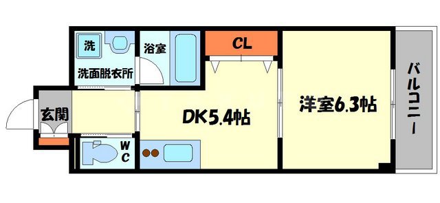 サンフレンドソラーナの間取り