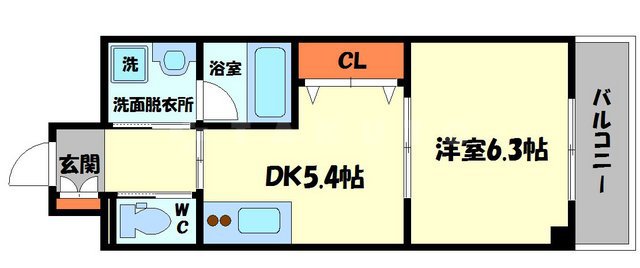 サンフレンドソラーナの間取り
