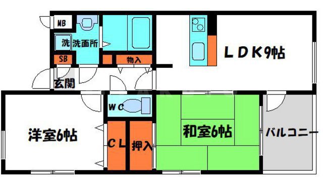 アネックスデボルテの間取り